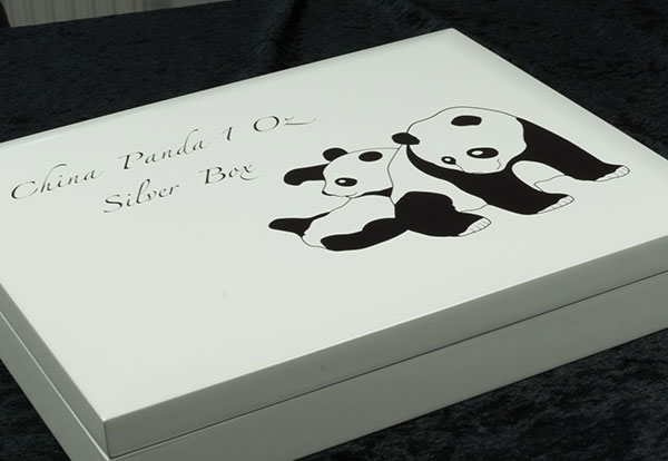 China Panda 1 OZ Silver Box